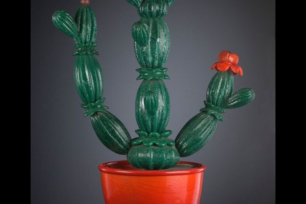 Fiori di vetro a Villa Carlotta