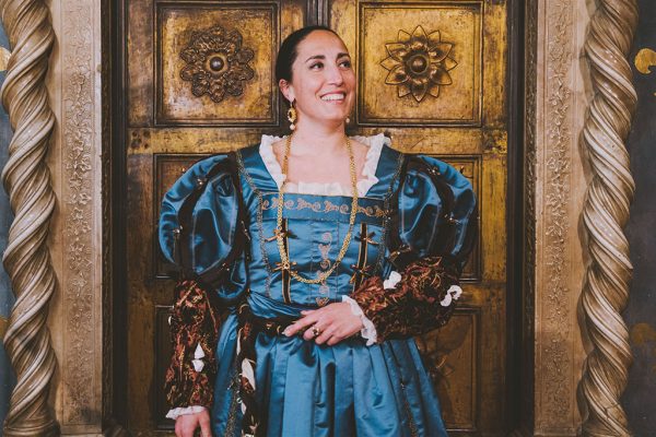 Donato al Corteo Storico della Repubblica Fiorentina  l’abito de ‘La Bella di Tiziano’