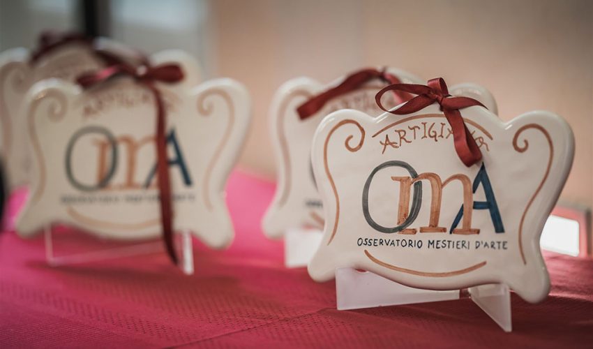 Artigiano OMA 2021: 97 nuove aziende ricevono il Premio al talento dell’artigiano e alla produzione di qualità